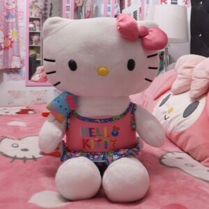 Build-a-Bear Hello Kitty Summer Plush with Popsicle